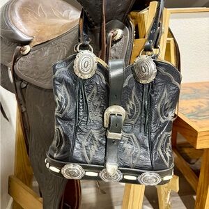 Western Repurposed Cowboy Boot Bag
